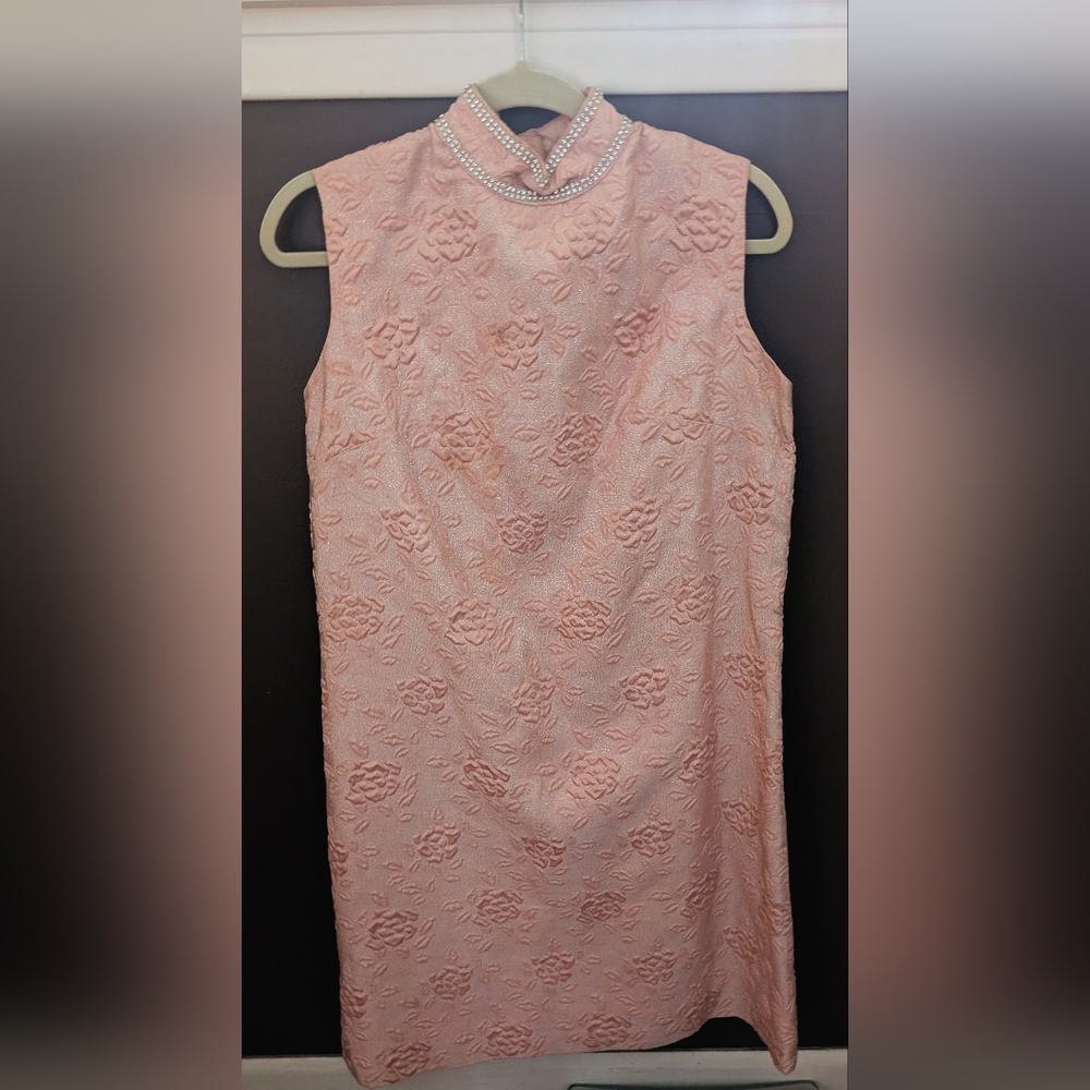 Vintage Pink shift dress